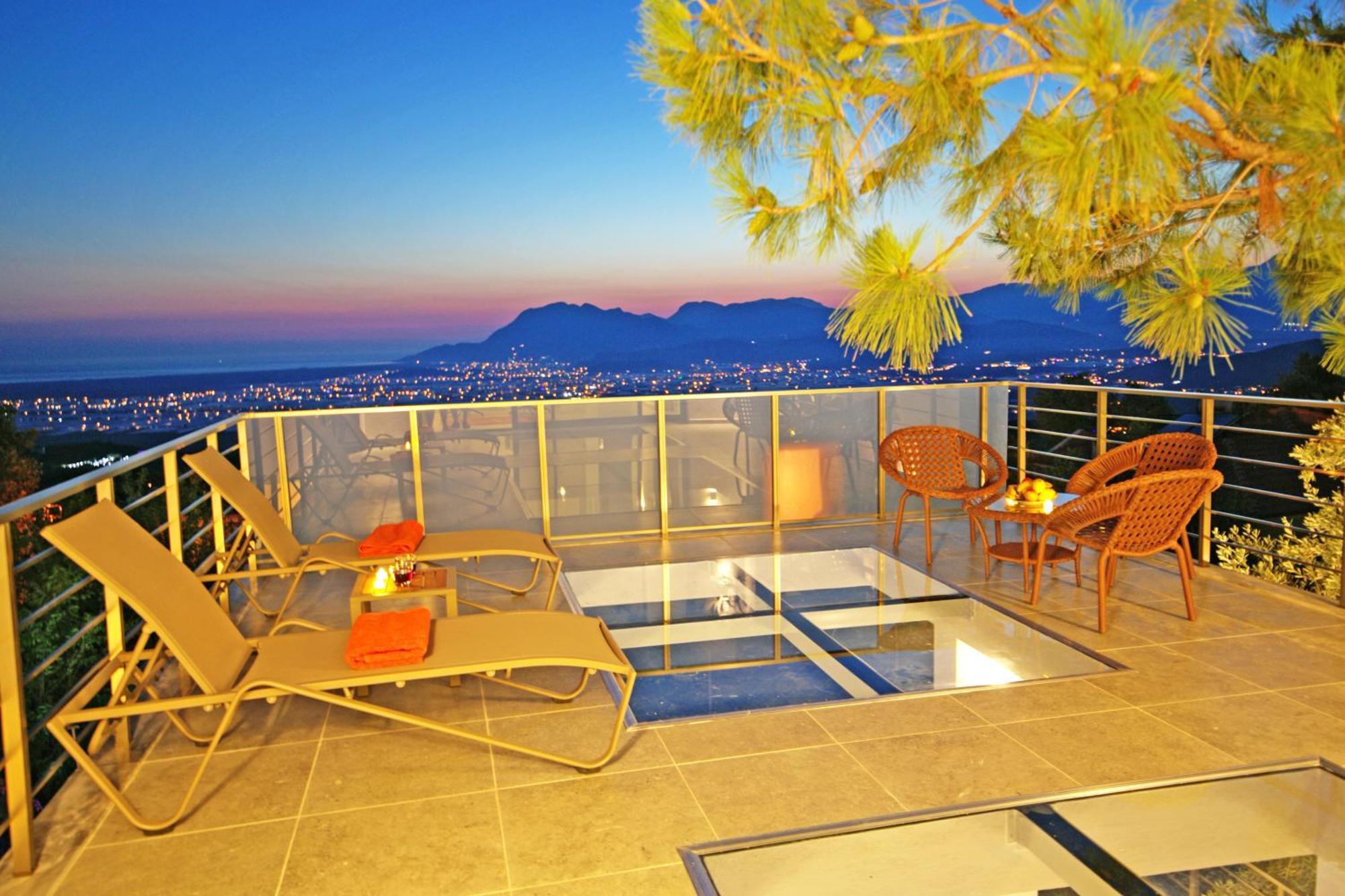 Villa With A Private Heated Pool, Jacuzzi, Overlooking Spectacular Views Of The Sea Kaş Exteriér fotografie